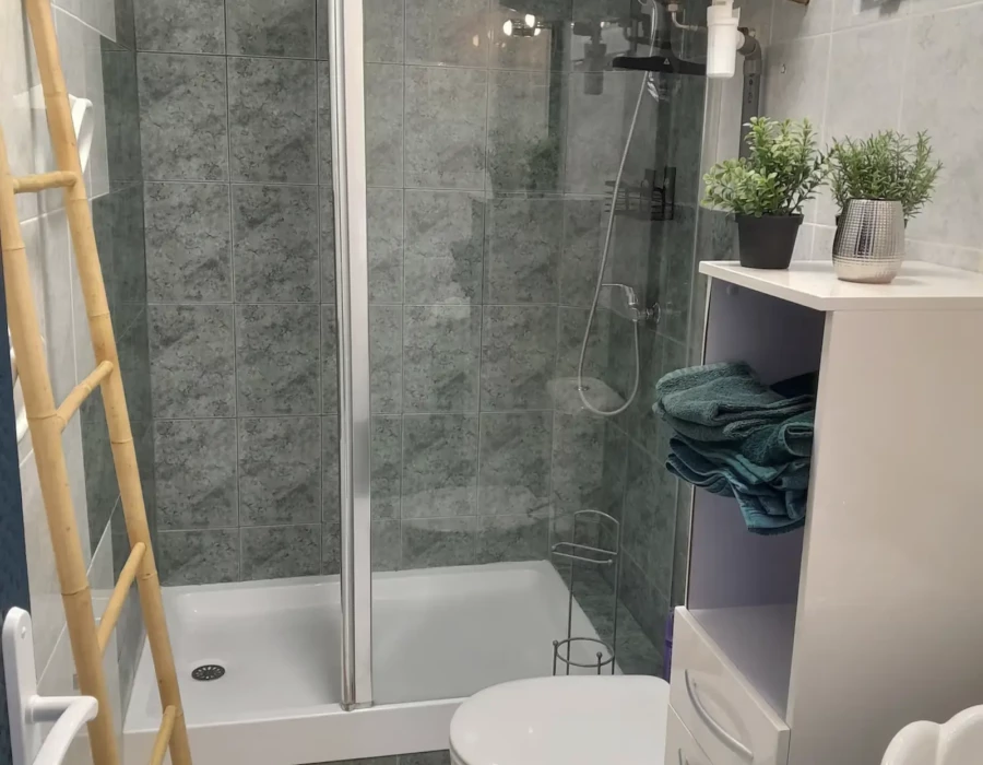 Salle de bain rénovée - Pépite face mer
